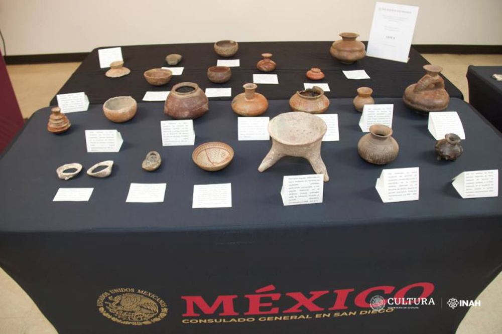 Two San Diego Collectors Surrendered 65 Archaeological Objects