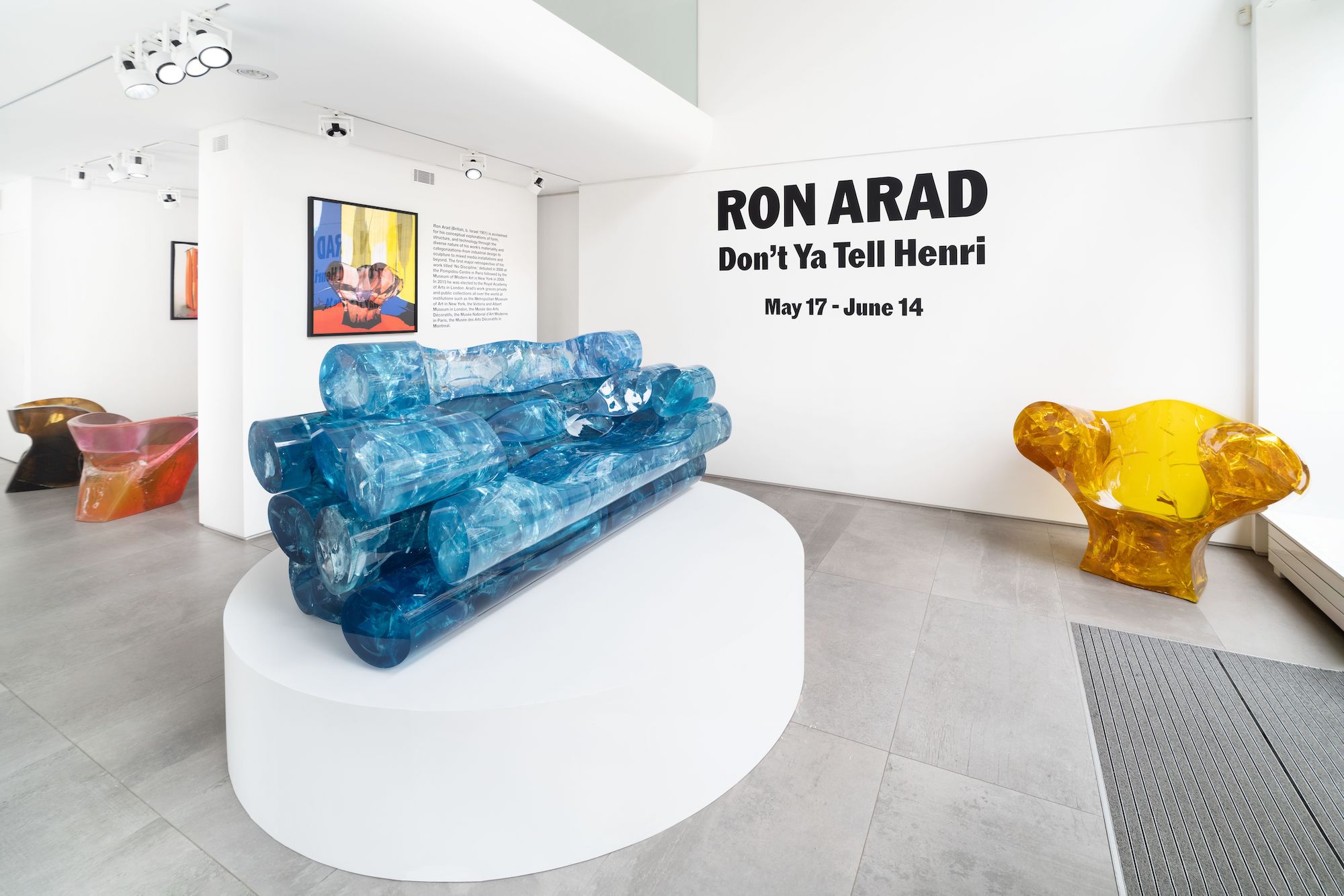 Interview: Ron Arad at Opera Gallery, "Don't Ya Tell Henri"