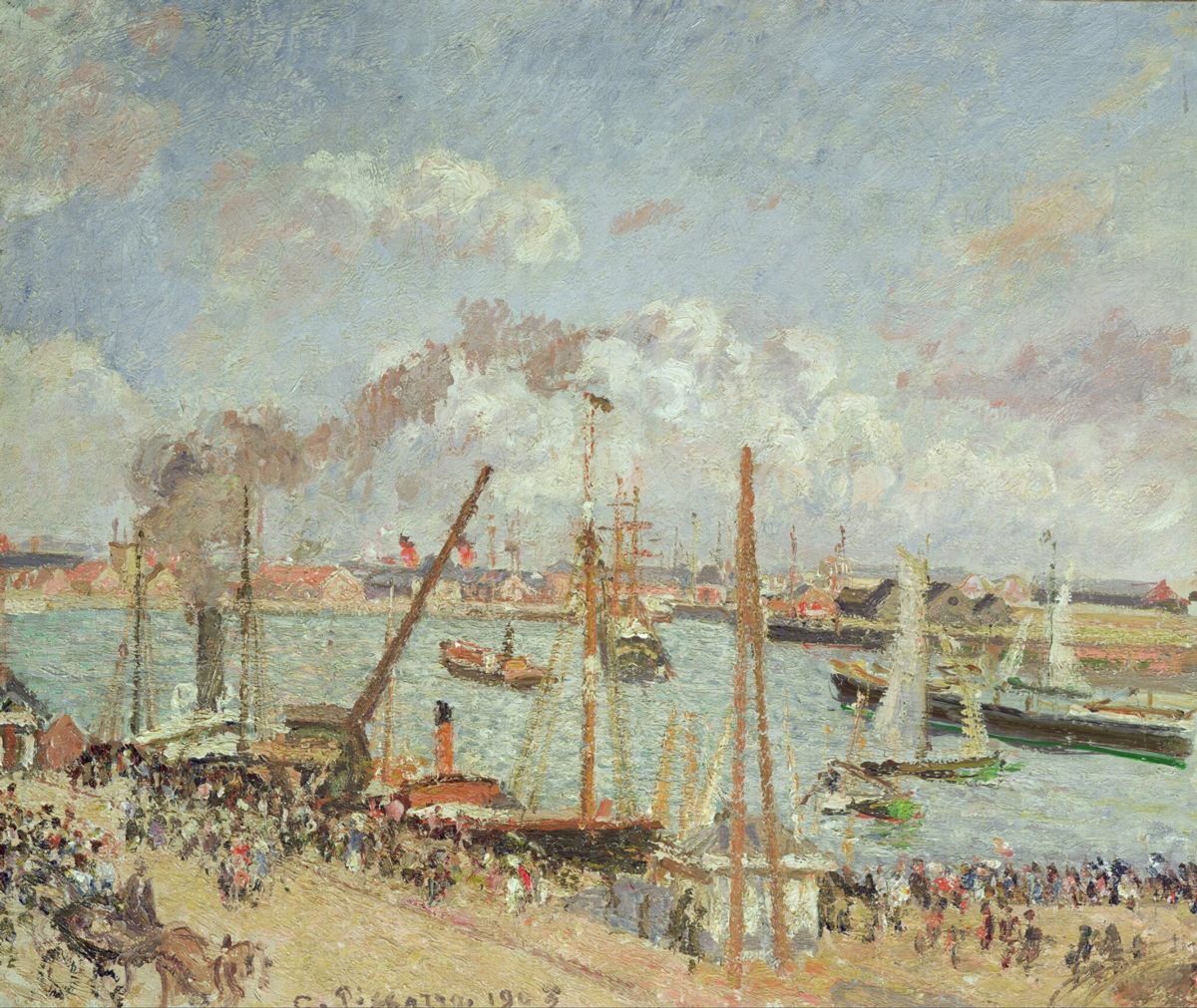Camille Pissarro's The Anse des Pilotes, Le Havre (1903) is the currently the subject of a restitution lawsuit.
